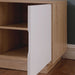 DELUX 200cm Entertainment Unit, Oak and White by Tauris -Home Living Store - -  