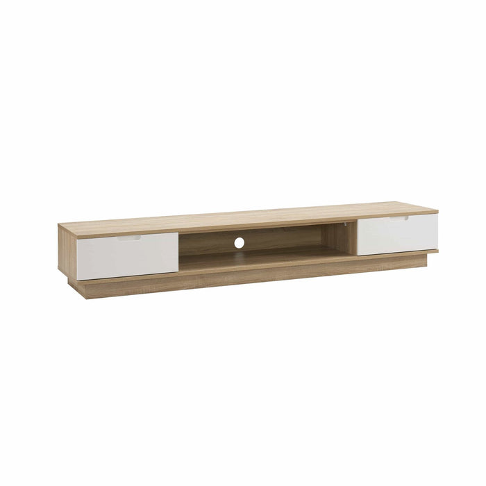 DELUX 200cm Low Line Oak Entertainment Unit by Tauris™ -Home Living Store - -  