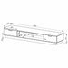DELUX 200cm Low Line Oak Entertainment Unit by Tauris™ -Home Living Store - -  