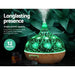 DEVANTI Aroma Aromatherapy Diffuser 3D LED Night Light Firework Air Humidifier Purifier 400ml Remote Control -Home Living Store - -  