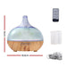 DEVANTI Aroma Aromatherapy Diffuser 3D LED Night Light Firework Air Humidifier Purifier 400ml Remote Control -Home Living Store - -  