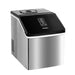 DEVANTi 3.2L Portable Ice Cube Maker Cold Commercial Machine Stainless Steel -Home Living Store - -  