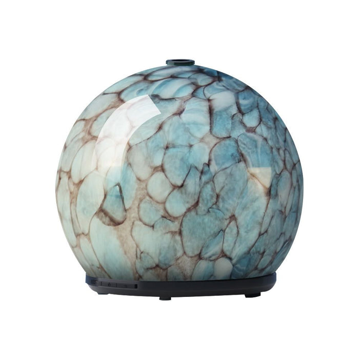 Devanti 240ml Aroma Diffuser LED Light Glass Essential Oil -Home Living Store - -  