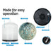 Devanti 240ml Aroma Diffuser LED Light Glass Essential Oil -Home Living Store - -  