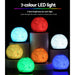 Devanti 240ml Aroma Diffuser LED Light Glass Essential Oil -Home Living Store - -  