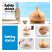 Devanti 300ml 4 in 1 Aroma Diffuser - Light Wood -Home Living Store - -  