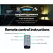 Devanti 400ml 4 in 1 Aroma Diffuser remote control - Light Wood -Home Living Store - -  