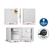 Devanti 48L Bar Fridge White -Home Living Store - -  
