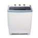 Devanti 5KG Mini Portable Washing Machine - White -Home Living Store - -  