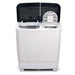 Devanti 5KG Mini Portable Washing Machine - White -Home Living Store - -  