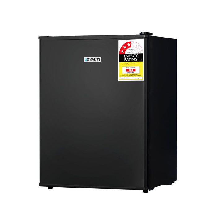 Devanti 70L Bar Fridge Black -Home Living Store - -  