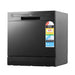 Devanti 8 Place Settings Benchtop Dishwasher Black -Home Living Store - -  