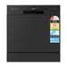 Devanti 8 Place Settings Benchtop Dishwasher Black -Home Living Store - -  