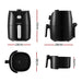Devanti Air Fryer 2.5L Electric Fryers Airfryer Healthy Cooker Oil Free Kitchen -Home Living Store - -  