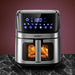 Devanti Air Fryer 6.5L LCD Fryers Oven Airfryer Healthy Cooker Oil Free Kitchen -Home Living Store - -  