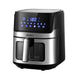 Devanti Air Fryer 6.5L LCD Fryers Oven Airfryer Healthy Cooker Oil Free Kitchen -Home Living Store - -  