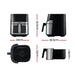 Devanti Air Fryer 6.5L LCD Fryers Oven Airfryer Healthy Cooker Oil Free Kitchen -Home Living Store - -  