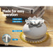 Devanti Aromatherapy Diffuser Aroma Ceramic Essential Oils Air Humidifier Lotus -Home Living Store - -  