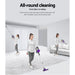 Devanti Corded Handheld Bagless Vacuum Cleaner - Purple and Silver -Home Living Store - -  