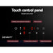 Devanti Electric Ceramic Cooktop 30cm Kitchen Cooker Cook Top Hob Touch Control 3-Zones -Home Living Store - -  