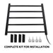 Devanti Electric Heated Towel Rail Rack 5 Bars Wall Mounted Clothes Dry Warmer -Home Living Store - -  