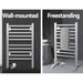 Devanti Electric Heated Towel Rail Rails Warmer Rack Aluminium 10 Bars -Home Living Store - -  