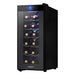 Devanti Wine Cooler 12 Bottle Thermoelectric Fridge Storage Chiller -Home Living Store - -  