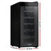Devanti Wine Cooler 12 Bottle Thermoelectric Fridge Storage Chiller -Home Living Store - -  