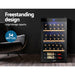 Devanti Wine Cooler 34 Bottles Compressor Chiller Beverage Fridge -Home Living Store - -  