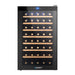 Devanti Wine Cooler Fridge 51 Bottles -Home Living Store - -  