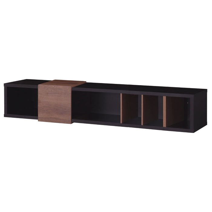 Dronus 1800 Floating Entertainment Unit, Hovering Wall Mount Black by Tauris™ -Home Living Store - -  