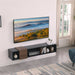 Dronus 1800 Floating Entertainment Unit, Hovering Wall Mount Black by Tauris™ -Home Living Store - -  