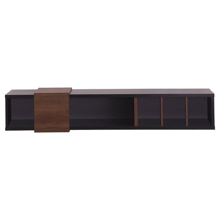 Dronus 1800 Floating Entertainment Unit, Hovering Wall Mount Black by Tauris™ -Home Living Store - -  