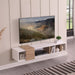 Dronus 1800 Floating Entertainment Unit, Hovering Wall Mount White by Tauris™ -Home Living Store - -  