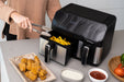 10L Digital Dual Zone Air Fryer w/ Dual Temperature Control-#product_category#-Home Living Store
