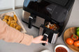 10L Digital Dual Zone Air Fryer w/ Dual Temperature Control-#product_category#-Home Living Store