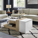 Duet Coffee Table Oak and White by Tauris™ -Home Living Store - -  