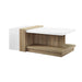 Duet Coffee Table Oak and White by Tauris™ -Home Living Store - -  