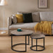 ECHO 600 Nested Coffee Table Set Oak by Censi -Home Living Store - -  