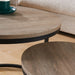 ECHO 600 Nested Coffee Table Set Oak by Censi -Home Living Store - -  
