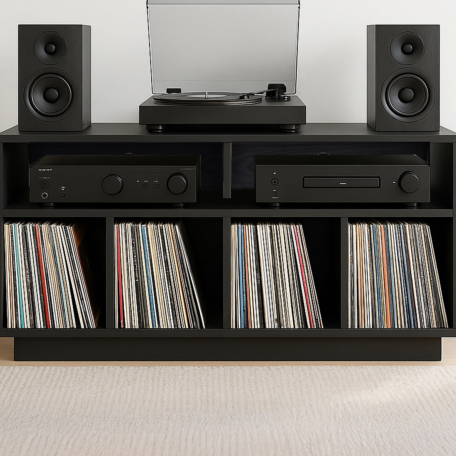Vinyl Record / Media Storage Shelves