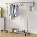 Ekkio Clothes Rack Stainless Steel One Rail -Home Living Store - -  