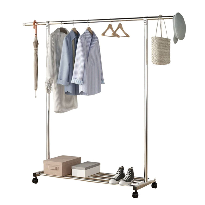 Ekkio Clothes Rack Stainless Steel One Rail -Home Living Store - -  