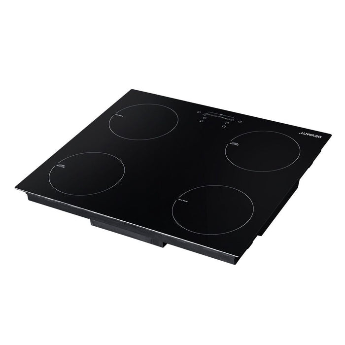 Electric Induction Cooktop 60cm Ceramic 4 Zones Stove Cook Top Hot Plate -Home Living Store - -  