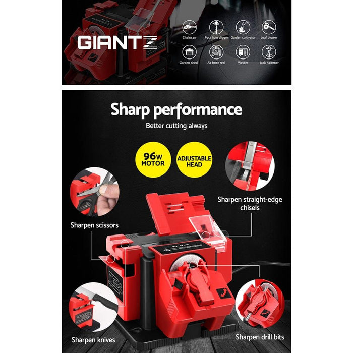 Electric Multi Tool Sharpener Function Drill Bit Knife Scissors Chisel -Home Living Store - -  