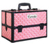 Embellir Portable Cosmetic Beauty Makeup Case - Diamond Pink -Home Living Store - -  