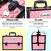 Embellir Portable Cosmetic Beauty Makeup Case - Diamond Pink -Home Living Store - -  