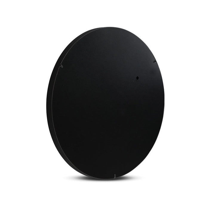 Embellir Wall Mirror Makeup 90cm Home Decor Framed Mirrors Bathroom Round Black -Home Living Store - -  