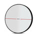 Embellir Wall Mirror Makeup 90cm Home Decor Framed Mirrors Bathroom Round Black -Home Living Store - -  