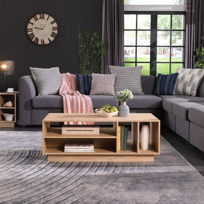 Encore Coffee Table Light Oak by Tauris™ -Home Living Store - -  